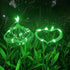 JJGoo Solar Garden Lights Solar Firework Lights, 2 Pack 120 LEDs 2 Lighting Modes Solar Lights Outdoor Waterproof for Garden Patio Walkway Pathway...