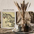 Posterizer 1 pcs-minimal asian art-fighting tiger-abstract art 2-Collectibles & Fine Art-Art for Animal Lovers-Living Room Bedroom Decor- unframed...