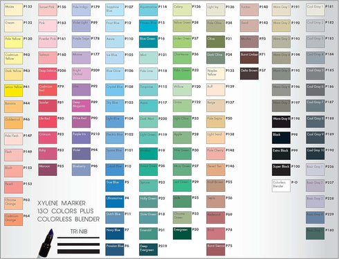 AD Marker The Original Chartpak, Tri-Nib, Violet Light, 1 Each (P215)...