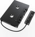 Car Audio Bluetooth Wireless Cassette Receiver, Bluetooth 5.0 Car Audio Stereo Cassette Vehicle Tape Converter Cassette Work While Charging Suppor...