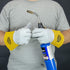 IRONCAT 6130 Deerskin TIG Welder – Pearl/Gold, X-Large, Split Leather, Straight Thumb, Kevlar Construction...