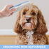 Metal Dog Grooming Comb | Removes Tangles & Matts | Dematting Pet Combs | Detangler For Matted Hair | Best Comb For Poodles, Goldendoodles, Doodle...