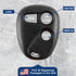 KeylessOption Key Fob Replacement for 1996 1997 1998 1999 2000 2001 2002 Buick Cadillac Chevrolet GMC Oldsmobile Pontiac Keyless Entry Remote Cont...