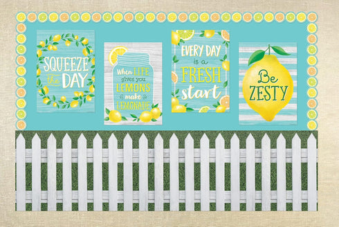 Teacher Created Resources Fun Size White Picket Fence Better Than Paper® Bulletin Board Roll,18 inches x 12 feet...