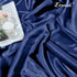 Navy Blue Satin Fabric by The Yard, 60" Wide Shiny & Soft Charmeuse Silky Satin Fabric for DIY Craft, Wedding Decorations, Sewing, 1 Yard...