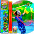 BUBBLE THING Giant Bubble Wands and Giant Bubble Mix Powder | Makes 3 Gallons Giant Bubble Solution...
