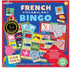 eeBoo: French Bingo Vocabulary Game, Includes- Pronunciation Guide & Drawsting Bag, 6 Game Boards, 48 Playing Chips, 2 to 6 Players, for Ages 5 an...