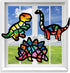 Suncatchers Craft 3 Sets (9 Cutouts) w Tissue Papers Stained Glass Effect Paper Sun Catcher Kit, Window Art, Classroom Crafts, Creative Art Projec...