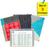 C-Line Zip 'N Go Reusable Poly Envelope, Playful Pops Design, Pack of 3 (54610)...
