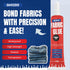Fabric Glue Permanent (10 ML x 8) Craft Liquid Stitch Fabric Glue for Patches, Denim, Cotton, Fabric, Lenin & More, Flexible & Machine...