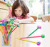 Golf Pencils with Erasers Bulk 23 PCS Personalized Number 2 Pencils 100th Day for Kids Mini Fat Triangle Pencils Fun Cute and Cool for Student Age...