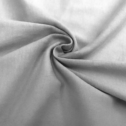 TL Care 100% Natural Cotton Fitted Crib Sheet 52" x 28" - Soft, Breathable, Hypoallergenic & Gentle Toddler Bed Sheet, Gray, Neutral for Boys & Gi...