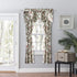 Ellis Curtain Madison Floral 58" x 15" Lined Scallop Valance, Brick...