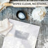Samsill Recipe Binder Full Page 8.5 x 11 Kit, 1 Inch D-Ring, Marble Design...