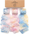 Vitalizart Chiffon Silk Ribbon 1 1/2" x 21Yd Tie Dye Pattern Ribbon Printed for Craft Wedding Bouquet Gift Wrapping Paper Office Home Decor Baby S...