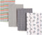 Luvable Friends Unisex Baby Cotton Flannel Burp Cloths, Dog, One Size...