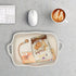 Woven Cotton Rope Storage Basket with Handles for Organizing Shelves Closet Small Cat Dog Pet Toy Basket Box Bin Decorative Rectangle Baby Nursery...