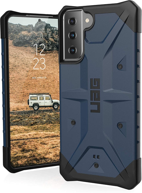 URBAN ARMOR GEAR UAG Designed for Samsung Galaxy S21 Plus Case Blue Mallard Rugged Lightweight Slim Shockproof Pathfinder Protective Cover, [6.7 i...