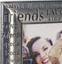 Malden International Designs Modern Pewter Metal Diecast Friends Expressions Picture Frame, 4x6, Silver...