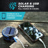 KIZEN Solar Camping Lantern - LED Lanterns for Power Outages, Camping Lights, Emergency Flashlight - Collapsible Lamp, Rechargeable W/ Solar or Pl...
