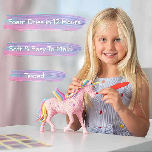 TOYLI Unicorn Modeling Art, Unicorn Art Craft Kit, Unicorn Arts and Crafts for Kids 4-6, Unicorn Arts and Crafts for Kids...