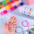 4200PCS Pearl Beads for Jewelry Making 28 Colorful 4mm Round Pearl Beads for Bracelets Making Kit Small Pearl Filler Beads for DIY Craft Necklace ...