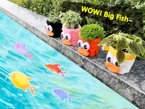 Cute Face Planter Flower Pots, Succulent Plants Pot, Funny Plant Pots, Unique Planter pots, Indoor/Outdoor (Pink)...