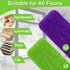 Aifacay Reusable Mop Pads Compatible with Swiffer Wet Jet Mop, Wet Jet Pads Refills Microfiber Mop Pads Wet & Dry Use Mop Replacement Pad for Swif...