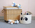 T&T Homewares Small Cute Panda Bear Basket for Kids Room Decor, Baby Shower, Baby Diaper Organizer, Baby Laundry Baskets, Woodland Nursery Decor, ...
