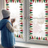 49.2 Ft Christmas Tree Bulletin Board Border, Self-Adhesive Plaid Leopard Christmas Tree Bulletin Board Border Trim for Christmas Winter School Cl...