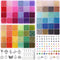 QUEFE 14400pcs 72 Colors, 3mm Glass Seed Beads for Bracelet Making Kit, Small Beads for Jewelry Making with Letter Beads for Crafts Gifts...