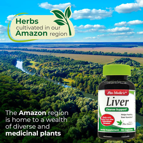 FITO MEDIC'S Lab - Liver cleanse detox & repair, liver supplement - with - milk thistle - artichoke extract -boldo- rhubarb-Ultra high Absorption....