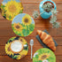 8 Pcs Diamond Painting Coasters, Sunflower Diamond Painting Coasters for Adults DIY Diamond Art Coasters for Drinks Painting Kits Supplies...