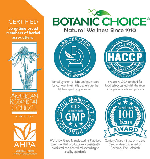 Botanic Choice Oat Fiber - Natural Dietary Supplement for Digestive Health - Women and Men - 90 Tablets (1000mg)...