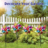 10 Pieces 21 Inches Rainbow Reflective Pinwheels with Stakes Windmill Wind Spinners Outdoor for Yard Garden Lawn Farm Decor Bird Repellent, Large ...