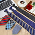 Janmercy 6 Pcs Clip on Tie for Men Clip on Easy Necktie Striped Solid Plaid Dots Mixed Lot Tie for Office School, 20 Inch (Retro Style)...