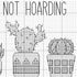 Dimensions 72-76919 Hoarding Plants Counted Cross Stitch Kit for Beginners, 6" D, 14 Cnt. White Aida, 5pcs...
