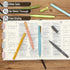 Mr. Pen- Aesthetic Pens, 12 Pack, Black Ink, Fast Dry, No Smear Bible Pens No Bleed Through, Fine Point Pen, Ballpoint Pens Ballpoint, Fine Tip Pe...