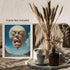 Posterizer 1 pcs-surreal flying scary alien head-Abstract & Modern Art-Fantasy & Fiction Art-Gift for Art Lovers-Decor for Home & Office- UNFRAMED...