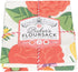 Now Designs Floursack Kitchen Towels Quick Dry Cotton Hand Towel Set, 3 Count, Flowers of The Month, 20 x 30 in...