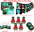 Laser Tag Brights Invitations - 12 Invitations + 12 Envelopes - Double Sided - Laser Tag Party Supplies - Laser Tag Party Supplies - 12ct Brights...