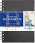 Stillman & Birn Beta Series Wirebound Sketchbook, 6" x 8", 270 GSM (Extra Heavyweight), White Paper, Cold Press Surface...