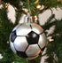 PEPPERLONELY Soccer Shatterproof Sports Ball Ornaments/Decorations, Set of 6PC, 65mm (2-1/2 Inch)...
