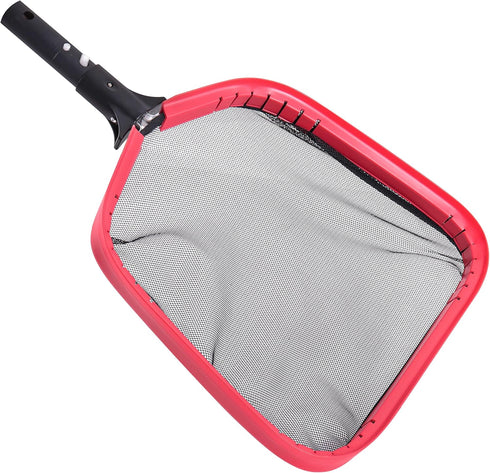 U.S. Pool Supply Professional Heavy Duty Large 14" Swimming Pool Leaf Skimmer Net - Strong Aluminum Frame for Faster Cleaning & Easier Debris Pick...