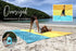 Eco-Beach Blanket 84"x80" Large, Recycled Lightweight Material, Sand Free Water Resistant Sandproof, Oversized Portable Picnic Mat for Outdoors Ca...