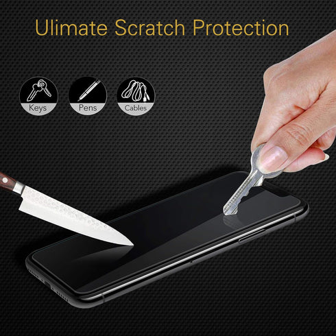 rooCASE 3-Pack Screen Protector for iPhone 11 Pro / iPhone XS / X, Reinforced Tempered Glass Screen Protector with Alignment Frame for iPhone 11 P...
