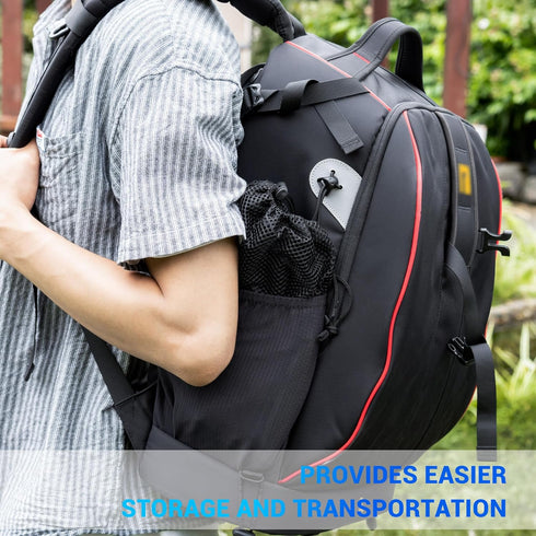 JJC Tripod Weight Stone Bag, Heavy Duty Sandbag for Lightweight Tripod Easel Light Stand Astrophotography, Tripod Rock Bag Camera Equipment Storag...