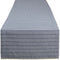 DII Farmhouse Gingham, Checked Tabletop Collection, Table Runner, 14x108, French Blue...