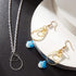 PH PandaHall 300pcs Drop Open Bezels for Resin 3 Sizes Earrings Beading Hoop Linking Rings Teardrop Connectors Charms Links Frames for Clay Earrin...