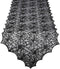 ibohr Halloween Table Runner with Spider Web Lace Festival Table Runner Halloween Table Decoration for Parties & Gatherings, 100% Polyester, 18 X ...